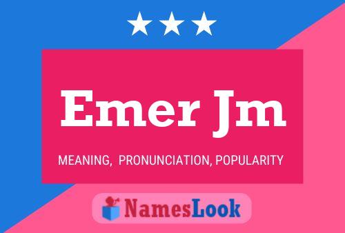 Emer Jm 名字海报