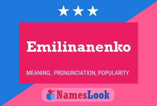 Emilinanenko 名字海报