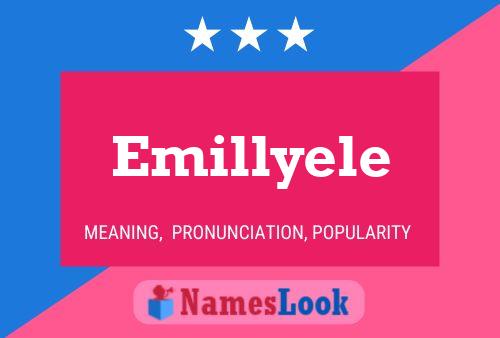 Emillyele 名字海报