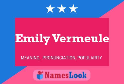 Emily Vermeule 名字海报