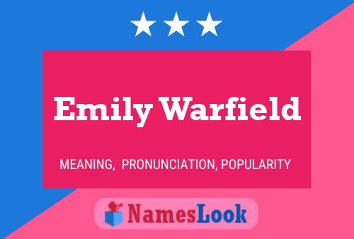 Emily Warfield 名字海报