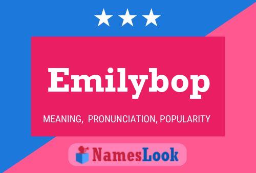 Emilybop 名字海报