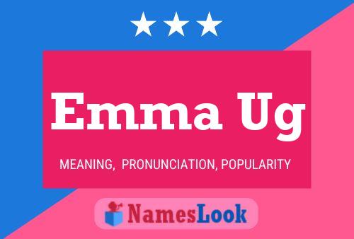 Emma Ug 名字海报