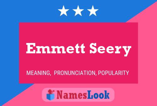 Emmett Seery 名字海报