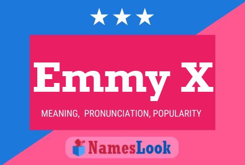 Emmy X 名字海报