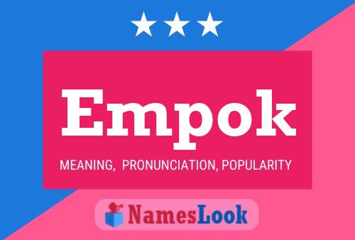 Empok 名字海报