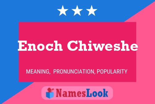 Enoch Chiweshe 名字海报