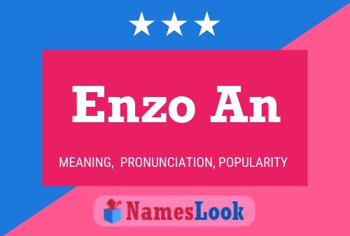 Enzo An 名字海报