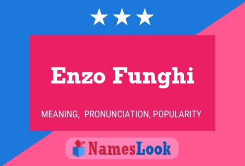 Enzo Funghi 名字海报