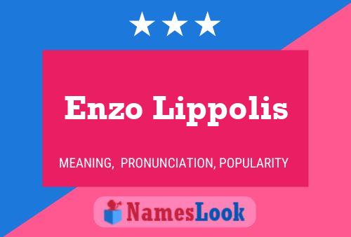 Enzo Lippolis 名字海报