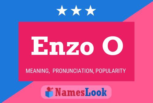 Enzo O 名字海报