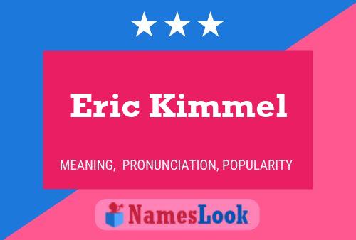 Eric Kimmel 名字海报