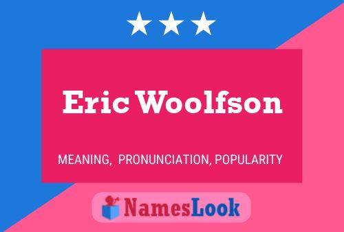 Eric Woolfson 名字海报