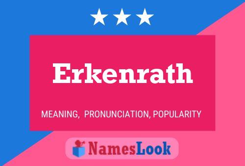 Erkenrath 名字海报