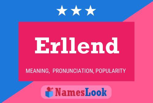 Erllend 名字海报