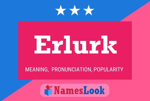 Erlurk 名字海报