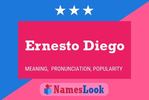 Ernesto Diego 名字海报