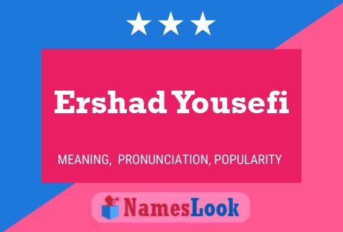 Ershad Yousefi 名字海报