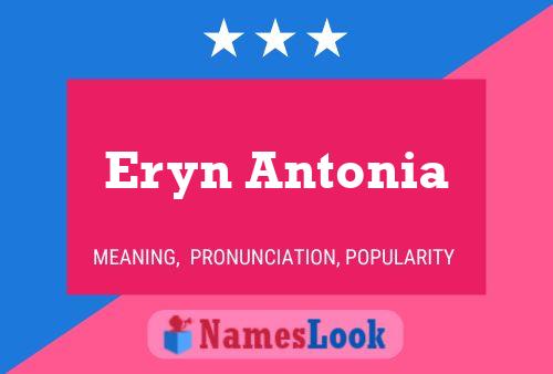 Eryn Antonia 名字海报