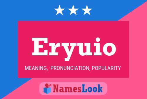 Eryuio 名字海报