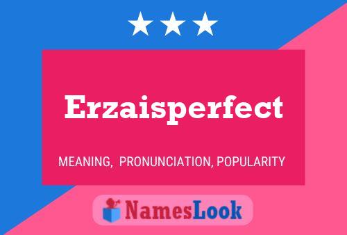 Erzaisperfect 名字海报