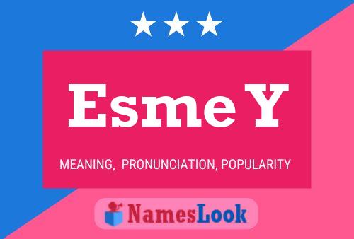 Esme Y 名字海报