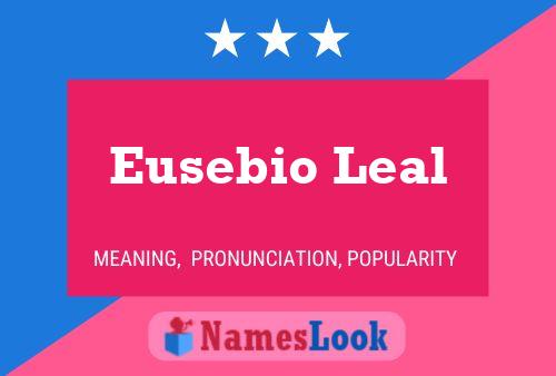 Eusebio Leal 名字海报