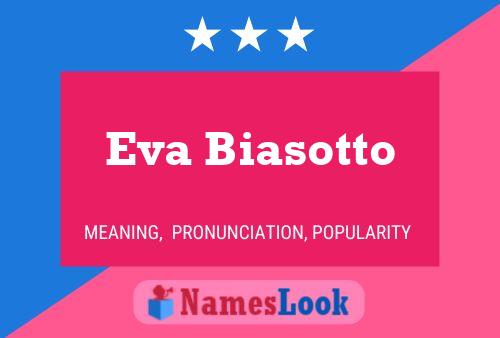 Eva Biasotto 名字海报