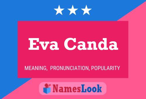 Eva Canda 名字海报