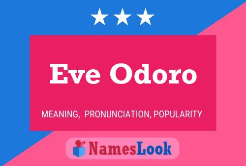 Eve Odoro 名字海报