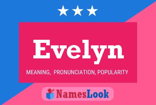 Evelyn 名字海报