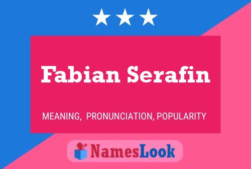 Fabian Serafin 名字海报