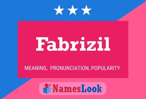 Fabrizil 名字海报