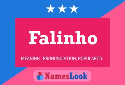 Falinho 名字海报