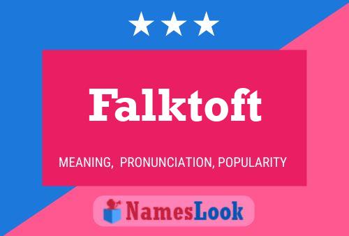 Falktoft 名字海报