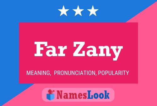 Far Zany 名字海报