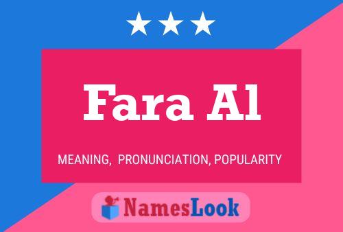 Fara Al 名字海报