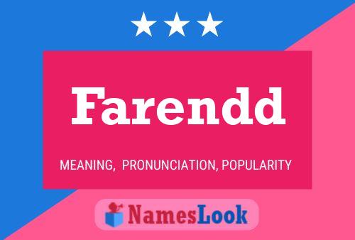 Farendd 名字海报