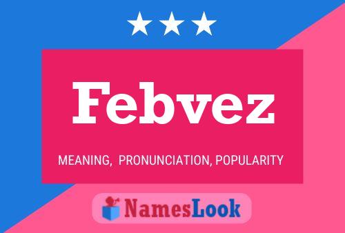 Febvez 名字海报