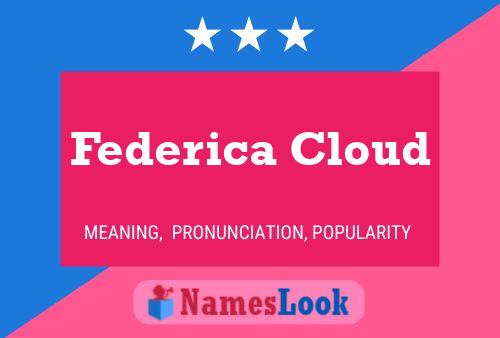 Federica Cloud 名字海报