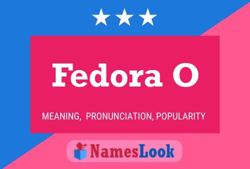 Fedora O 名字海报