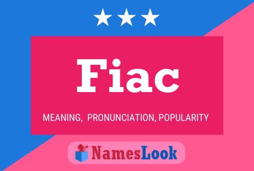 Fiac 名字海报