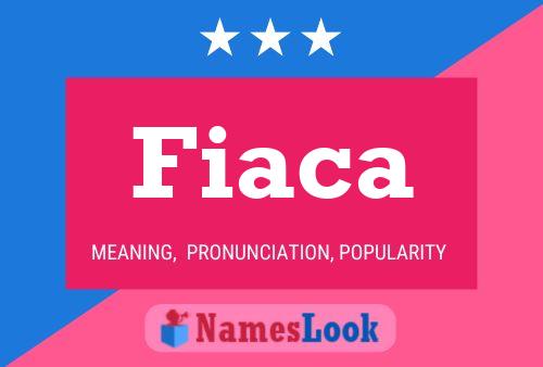 Fiaca 名字海报