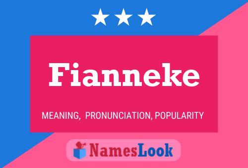 Fianneke 名字海报