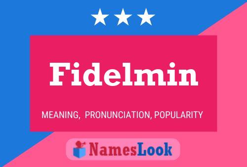 Fidelmin 名字海报