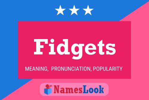 Fidgets 名字海报