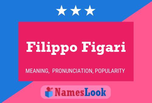 Filippo Figari 名字海报