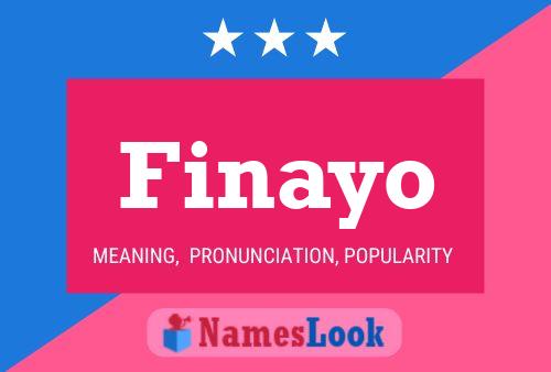 Finayo 名字海报