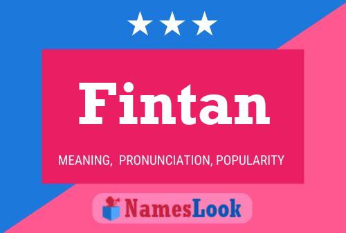 Fintan 名字海报