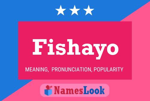 Fishayo 名字海报